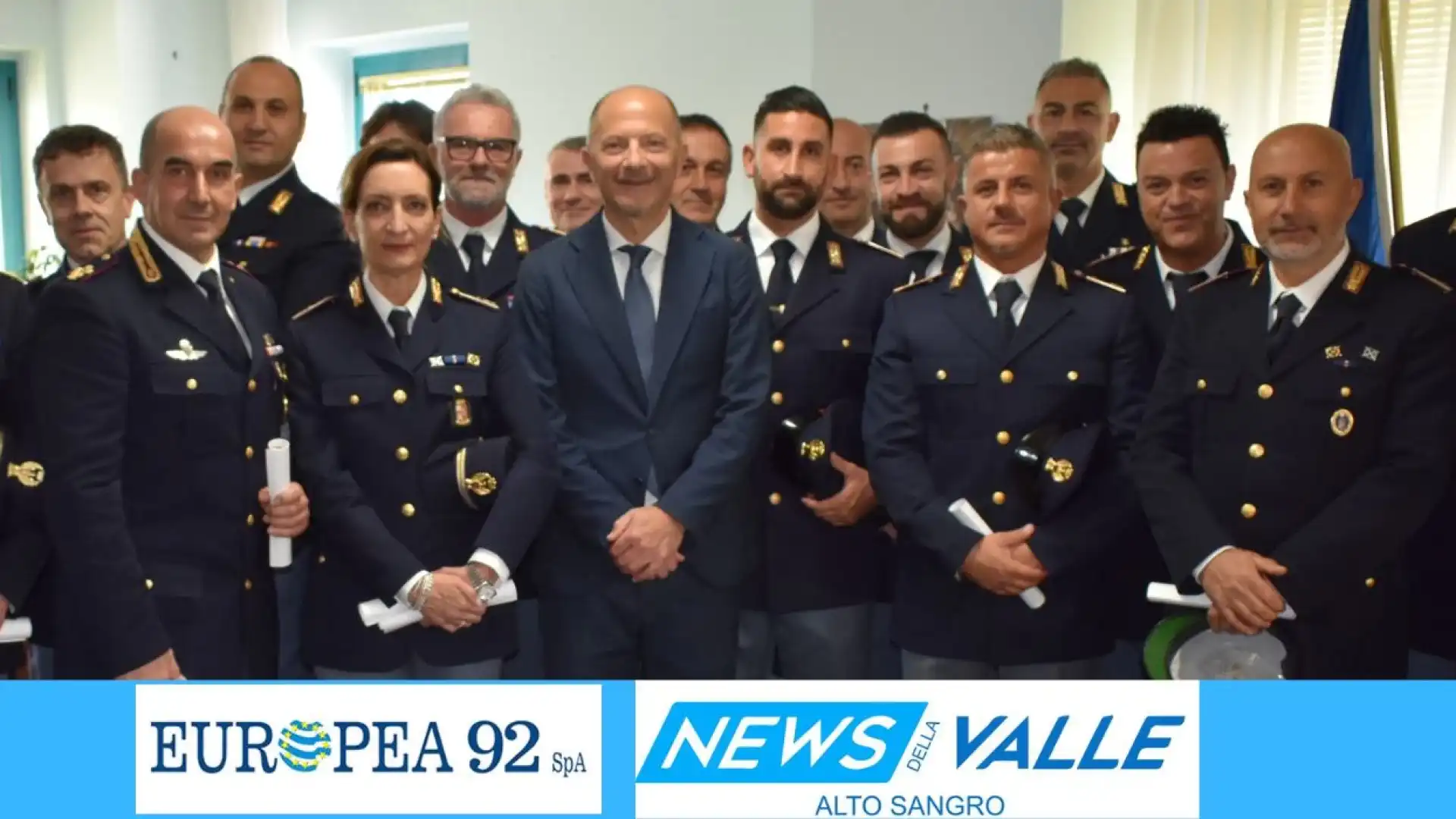 Isernia: si è svolta questa mattina la consegna dei riconoscimenti premiali ai poliziotti.